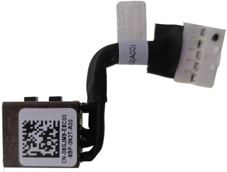 Fleshy Leaf Power Jack Cable for Dell Latitude 7480 7490 7491 E7480 E7490