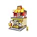 LOZ Mini Block Street Mini Series Fast Food Burger Place - 1607