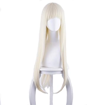 Amazon Com Xingwang Queen Anime 100cm Long Straight Blonde