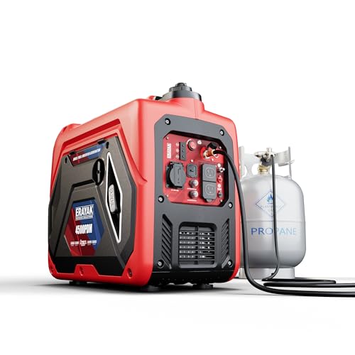 Erayak 4500W Dual-Fuel Inverter Generator