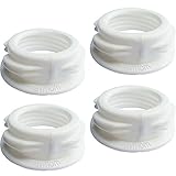 Maymom Baby Bottle Thread Changer; Allow Spectra S1 S2 Pumps' Wide Mouth Flanges to Use Medela Bottles