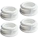 Maymom Baby Bottle Thread Changer; Allow Spectra S1 S2 Pumps' Wide Mouth Flanges to Use Medela Bottles