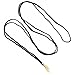 SUNSCSC Punk Gothic Stretch Tattoo Choker Elastic Tassel Leaves Pendant Long Black Velvet Chain Necklaces
