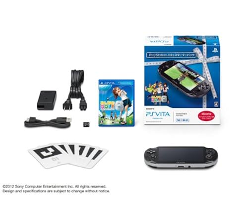 Playstation Vita 3g/wi-fi Model Crystal Black Starter Pack (Pchj 