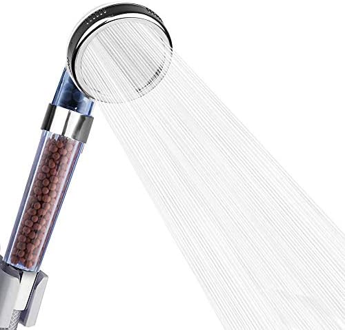 VIKILY Shower Head with Handheld, High Pressure Filtered Detachable Water Saving 3 Mode Function Spray Handheld Showerheads,1.6GPM