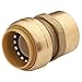 SharkBite U094LFA Straight Connector, 1" x 1", Brass primary