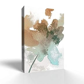 Wall26-Canvas Wall Art-Abstract Colorful Flower-Giclee Painting Wall Bedroom Living House Decoration Home Art - 12x18 inches