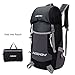 HEXIN Hiking Backpack Foldable 38L Travel Daypack for Outdoor Sports Climbing Camping Mountain