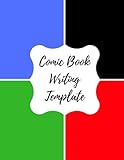 Comic Book Writing Template: Blank/ Empty Cartoon Strips 8.5 x 11 in 100 Pages Multi Panels Comic Bo by Insignia Cartoons And Comics