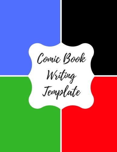 Comic Book Writing Template: Blank/ Empty Cartoon Strips 8.5 x 11 in 100 Pages Multi Panels Comic Bo by Insignia Cartoons And Comics