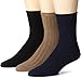 Stride Rite Little Boys' Comfort Seam Ribbed Crew Socks (Pack of Three Pairs)