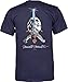 Powell Peralta Skull and Sword T-Shirt, Navy, X-Large