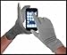Grey Texting Gloves - Touch Screen Phone Smart Gloves For iPhone, Android & Other Touch Screen Devices (GREY)
