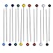 LEFV Quilting Pins Ball Head Sewing Pins,Pack of 100,Black