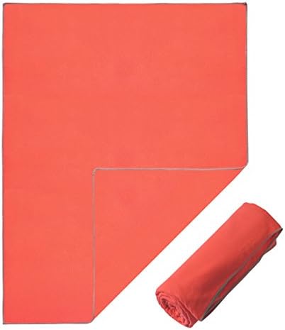 IAPETUS Sports Traveling Swimming Hiking Quick Dry Towels Microfiber Ultra-light Beach/Gym/Hand Super-absorbent Towels (Red, s)