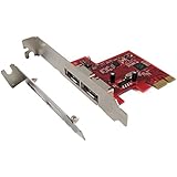 Ableconn PEX-SA114 2-Port eSATA 6G PCI Express Host Adapter Card - AHCI 6Gbps SATA III PCIe 2.0 Controller Card - Marvell 88SE9128 Chipset