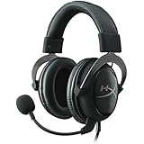 HyperX Cloud II Gaming Headset - 7.1 Surround Sound - Memory Foam Ear Pads - Durable Aluminum Frame - Works with PC, PS4, PS4 PRO, Xbox One, Xbox One S - Gun Metal (KHX-HSCP-GM)