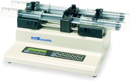 KD Scientific 789270 Model KDS 270 Legacy Four Syringe Continuous Flow Push-Pull Pump, 220 VAC, 14 cm Height, 28 cm Width, 23 cm Length