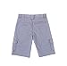 Wrangler Big Boy's Outdoor Cargo Shorts (5, Stonewash Heather Grey)