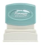 Imprint 360 1047 Xstamper POSTED Pre Inked Laser Engraved Rubber Stamp, Impression Size 1/2