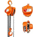 YATOINTO Chain Hoist 1 Ton(2200Lbs) Capacity 10FT