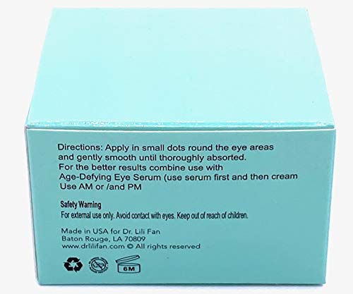 lili fan probiotic eye cream