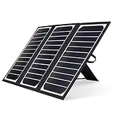 Kingsolar Solar Charger 21W Portable Solar Panel Charger with 2 USB Ports, Waterproof Camping Foldable Portable Solar Charger for Cell Phone Tablet GPS iPhone iPad Camera Electronic Device