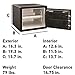 SentrySafe Fireproof and Waterproof Steel Home Safe with Digital Keypad Lock, Secure Documents, Jewelry and Valuables, 0.82 Cubic Feet, 13.7 x 16.3 x 19.3 Inches, SFW082F