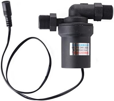 XCSOURCE 24V Solar Battery-Powered Hot Water Circulation Pump DC Black TE092