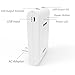 JF.EGWO 6200mAh 3.1A USB Ports Portable Power Bank Wall Mount Charger with AC Plug