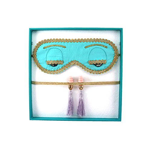 Audrey Hepburn Breakfast at Tiffanys Sleep Mask and Earplugs Set Artisan Made (with gift wrap) - Thumbnail 3