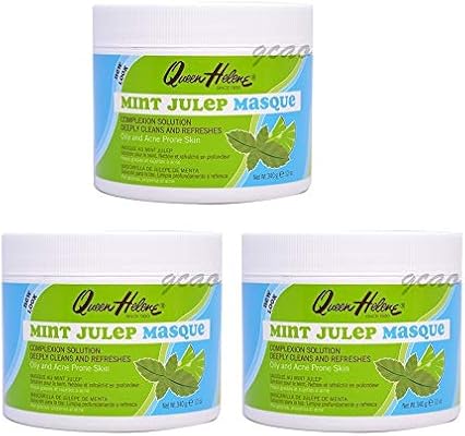 Download Amazon Com Queen Helene Jar Mint Julep Masque 12 Ounce 354ml 3 Pack Facial Masks Beauty PSD Mockup Templates