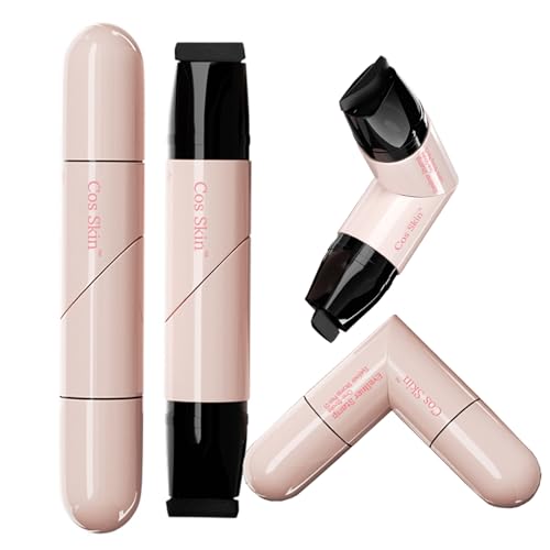 Eyeliner Stamp Set of 2 Foldable Gel Eyeliner Stamp for Perfect Wings Waterproof and Smudge Resistant (Black + Brown)