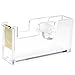 HBlife Acrylic Gold Tape Dispenser (4.7 x 1.3 x 2.4 inches), Modern Design Office Desk Accessory
