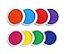 Laojbaba Craft Large Ink Pad Stamps Partner DIY Color,8 Colors Rainbow Finger Ink pad for Kids (Pack of 8)