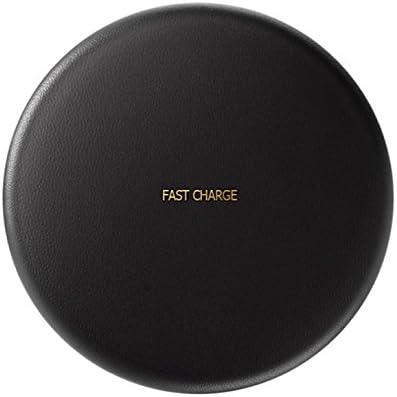 Anlo Fast Wireless Charger, Pu Leather Fast Charge QI Wireless charging pad for Galaxy S8,S8 Plus,S7 Edge,S7,Note 5
