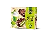 Lotte Moncell Choco & Green Tea Latte 360g Pack of 12 pieces