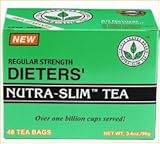 Regular-Strength-Dieters-NutraSlim-Tea-Triple-Leaves-Brand--48-Tea-Bags