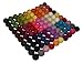 100% Wool Felt Balls - 100 Pieces | Hand-Felted Pom Poms | Pure Wool Beads | Felt Ball DIY (15mm, Mixed Color)