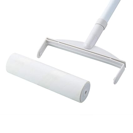 Walmeck Sticky Mop With Extendable Handle Sticky Paper Roller 60
