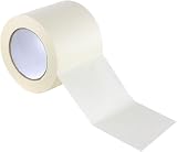GTSE Masking Tape 100mm x 50m Wide Cream Painters Tape for Decorating DIY 1 Roll view 2