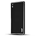 J&D Case Compatible for Xperia Z5 Case, Drop Protection Slim Cushion Shock Resistant Protective TPU Slim Case for Sony Xperia Z5 Bumper Case, Black