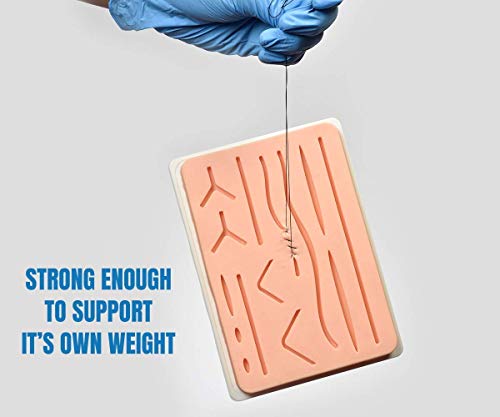 5 Original+Suture+Practice+Silicone+Wounds