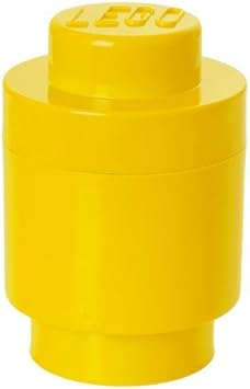 yellow lego storage box