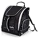 Athletico Ski Boot Bag – Skiing and Snowboarding Travel Luggage – Stores Gear Including Jacket, Helmet, Goggles, Gloves & Accessories – Venting and Grommets for Snow Drainage (Black)