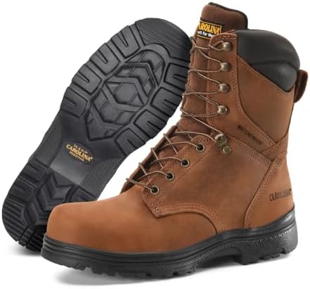 Carolina 8510‎ Grizzly 8 Inch Steel Toe Work Boots Mens 10.5 4E Briar READ Ferric Usa 8 main image 3