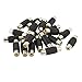 uxcell 20 Pcs Female to Female RCA Coupler Joiner Connector Adapter
