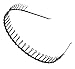 STHUAHE 6 PCS Unisex Black Metal Teeth Comb Hair Hoop Hairband Headband Hair Accessories by Beauty hair (6 Black)