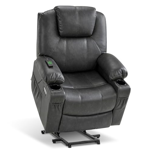 MCombo Electric Power Lift Recliner Chair Sofa with Massage and Heat for...
