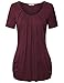 Jazzco O-Neck Short Sleeve T Shirt For Leggings For Women